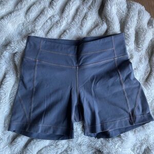 Athleta Slate Blue Activewear Shorts